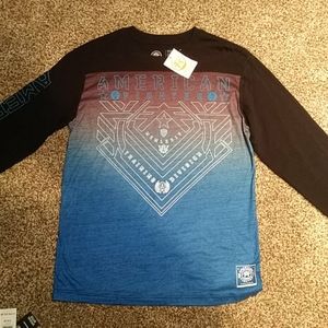 Mens long sleeve American Fighter shirt